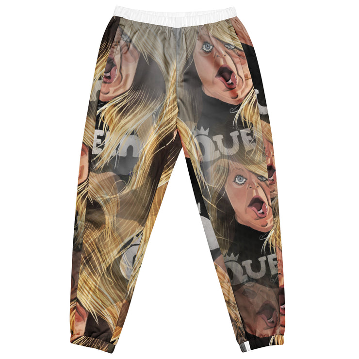 All-Over Print Track Pants - Queen of Melrose