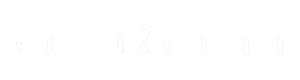 Cosmo and Donato fashion brand logo white