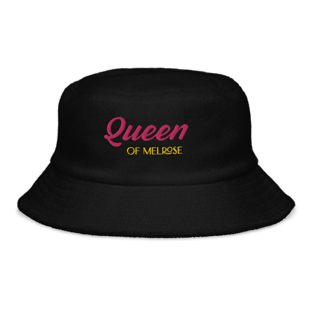 Logo Terry Cloth Bucket Hat - Queen of Melrose