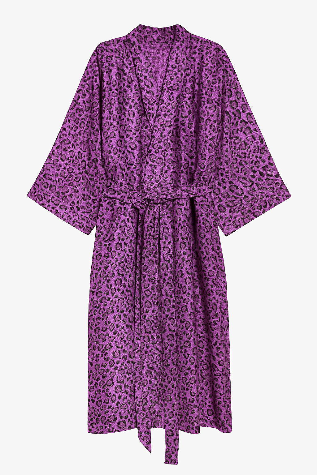 C&D Leopard Print Kimono Robe - Unisex