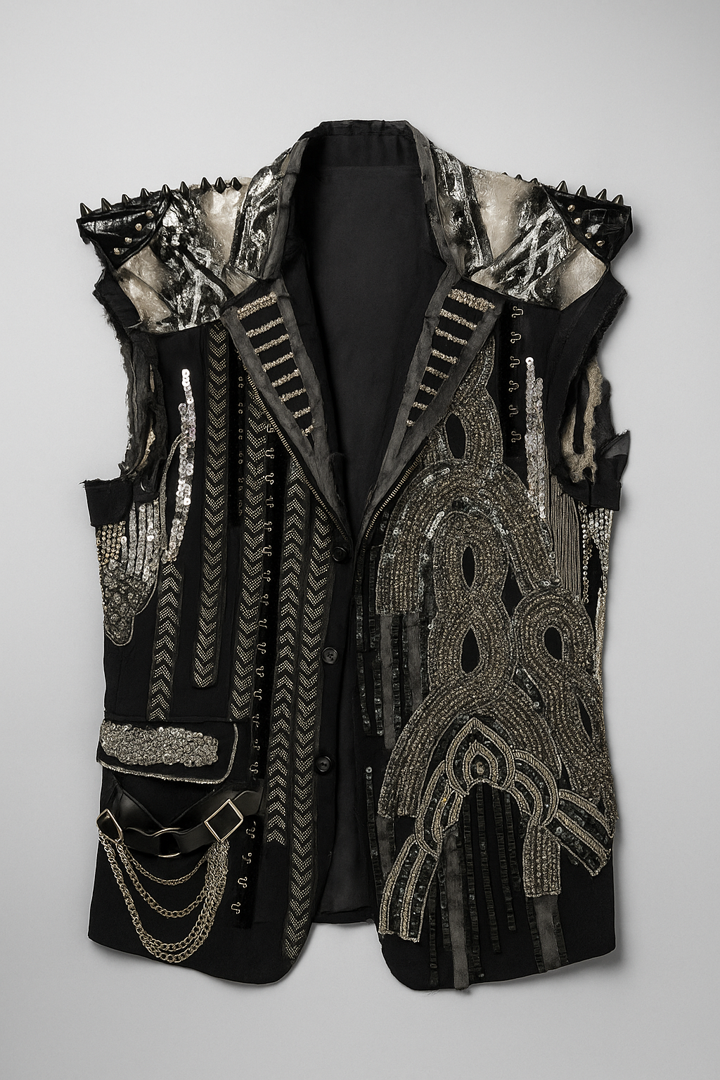 Glynneth B. Raw Edge Vest - Couture