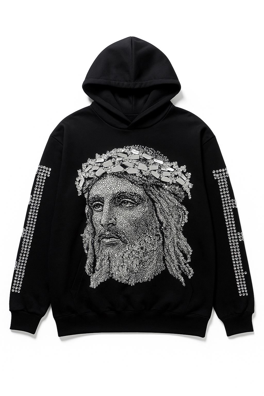 Custom Bling Jesus Hoodie - Couture