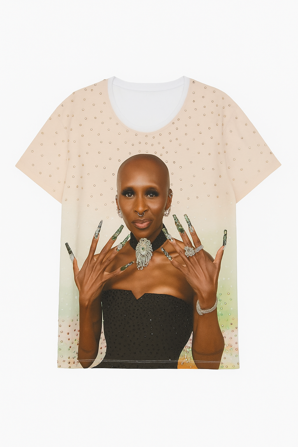 Rhinestone Celebrity Tee #4