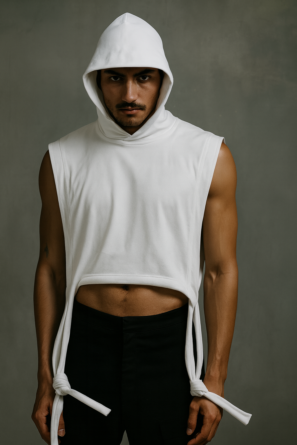 C&D FRENCH TERRY SQUARE HOODIE - GENDER FLUID