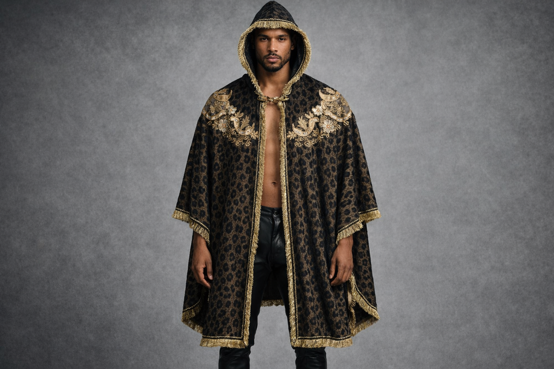 Cosmo & Donato Leopard Cape