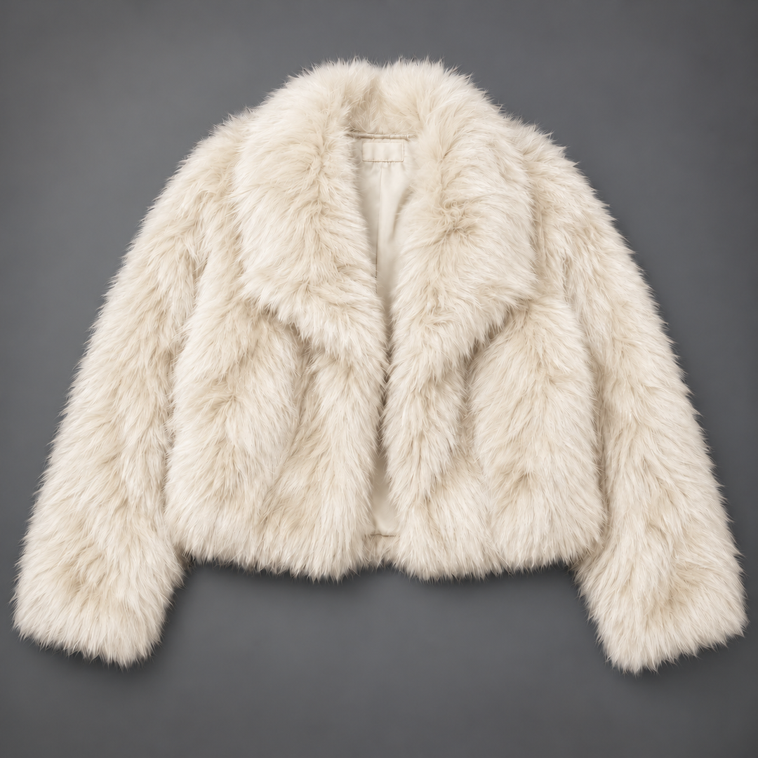 Women’s Faux Fur Cropped Jacket