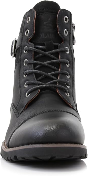 Motorcycle Combat Boots - Mens