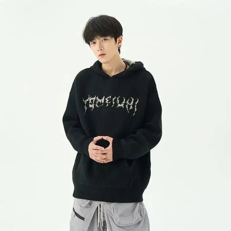 Centipede Pattern Embroidered Hoodie - Stagewear