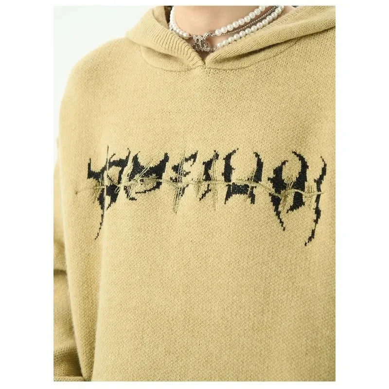 Centipede Pattern Embroidered Hoodie - Stagewear