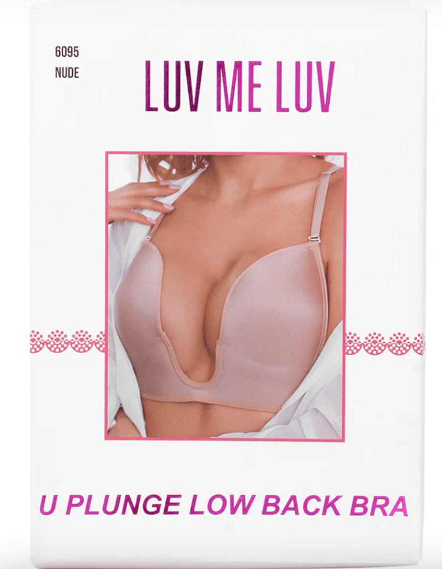 Luv Me Luv Low Back Bra Nude - Queen of Melrose