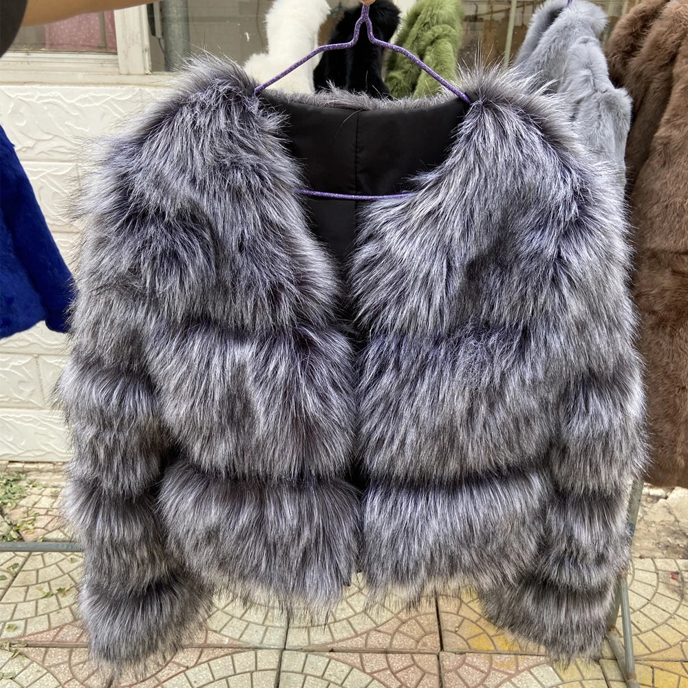 Faux Fur Women's Jacket - Stagewear