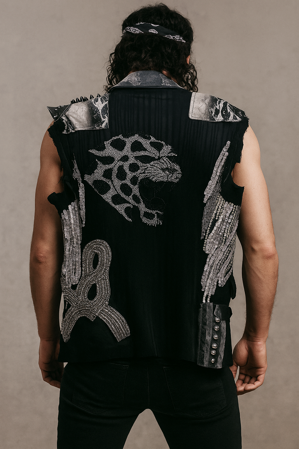 Glynneth B. Raw Edge Vest - Couture