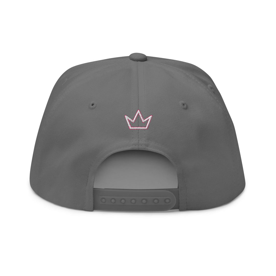 3D Puff Embroidered Cotton Snapback - Queen of Melrose