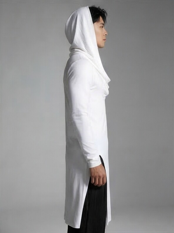 "Grace" Infiniti T Extended White - Gender Fluid