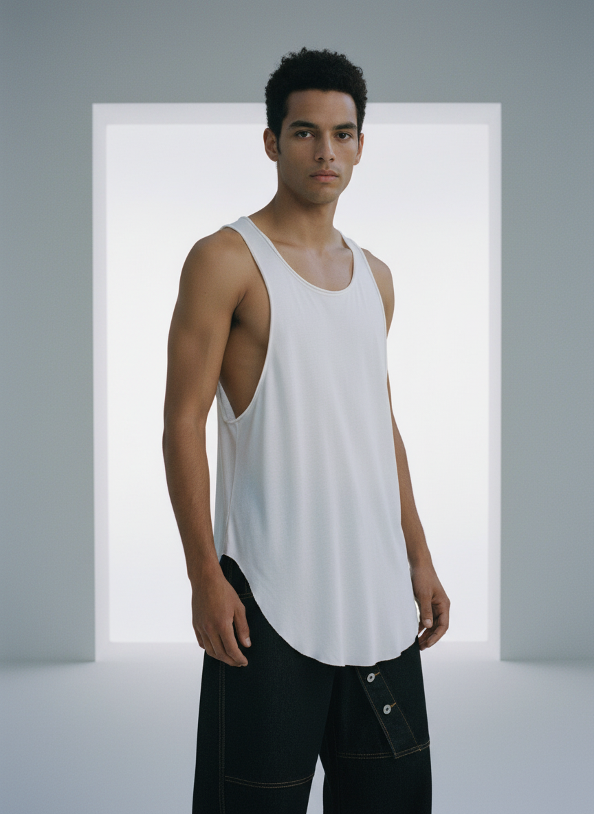 Muscle Tanktop Extended - Mens