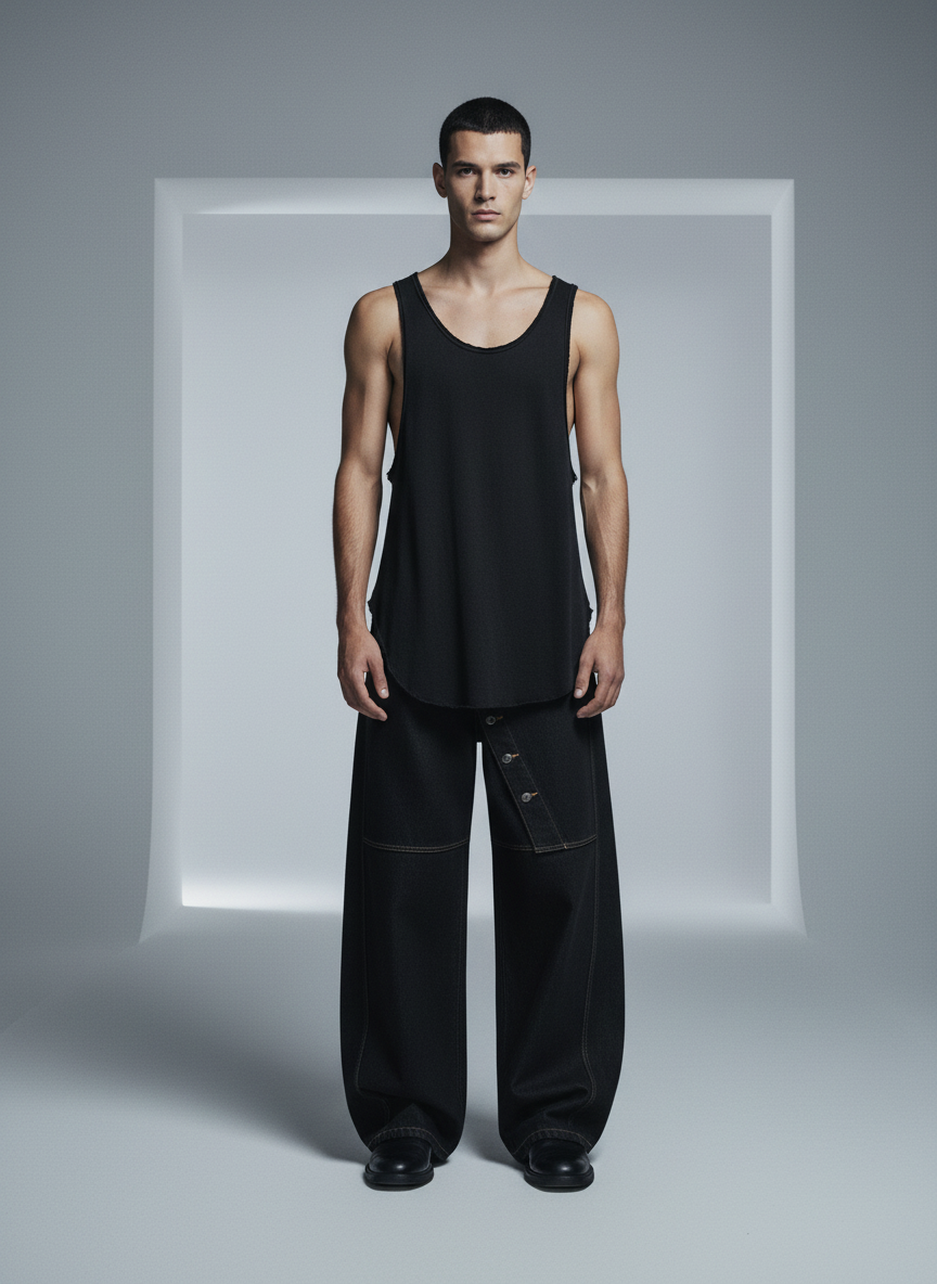 Muscle Tanktop Extended - Mens