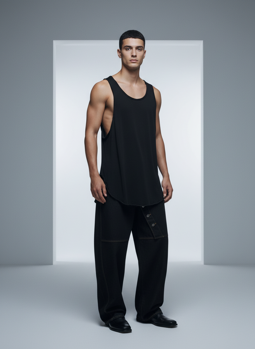 Muscle Tanktop Extended - Mens