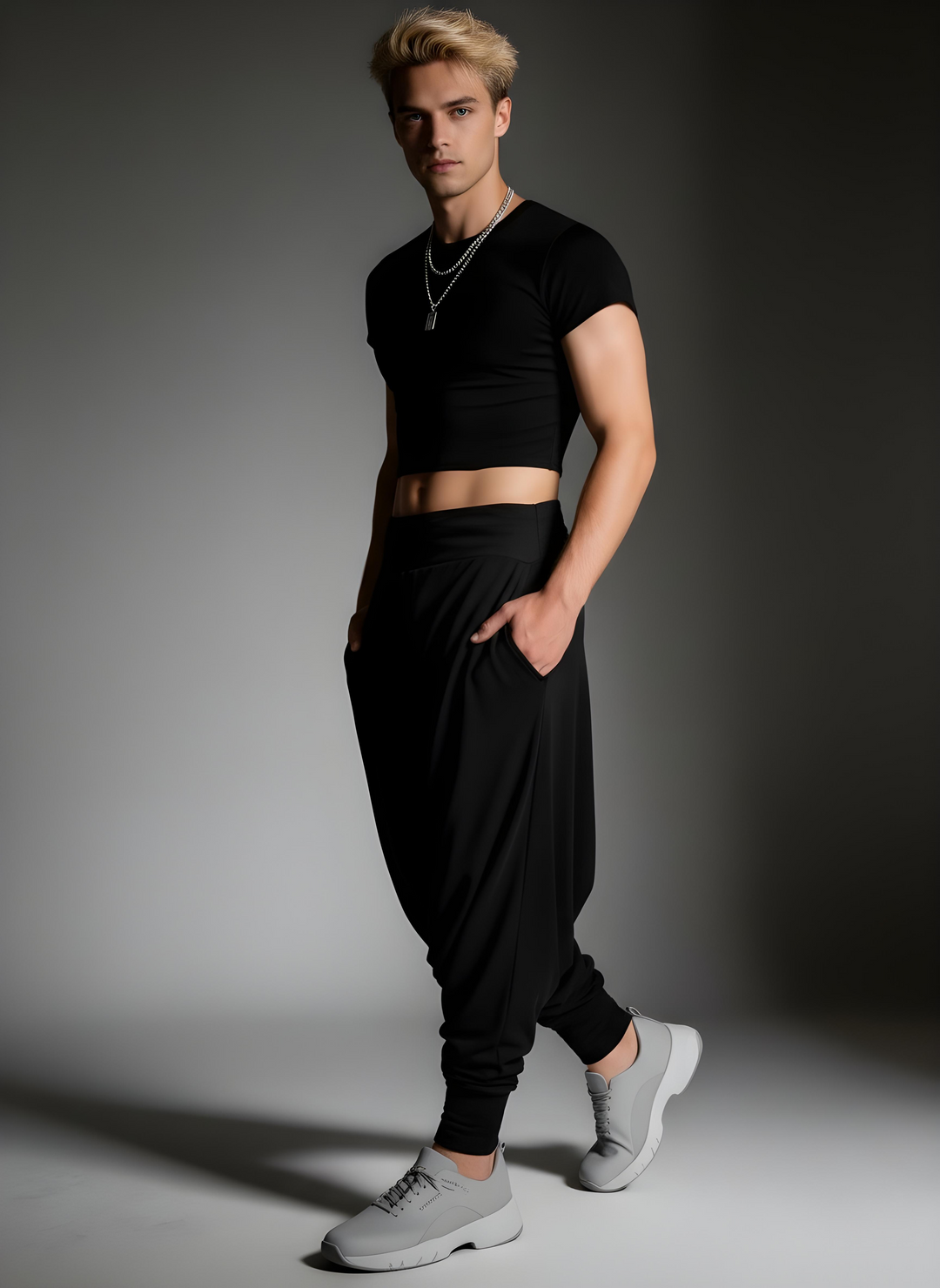 "Super Drop" Cotton Harem Pant - Unisex
