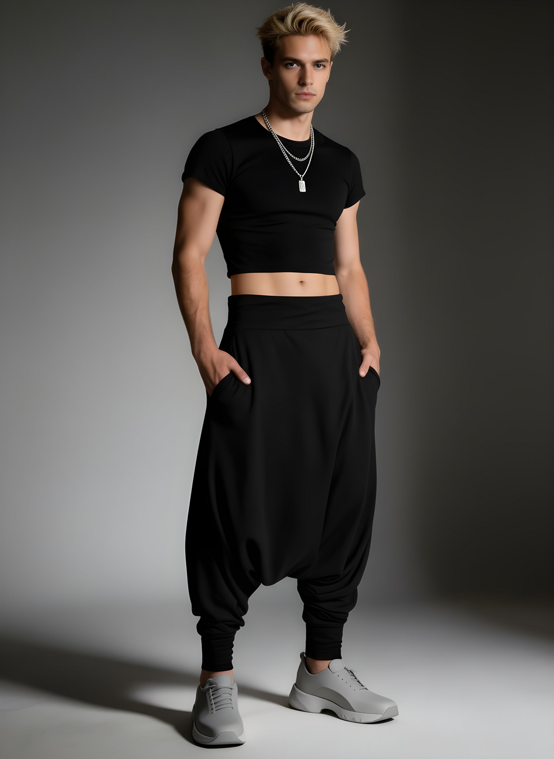 "Super Drop" Cotton Harem Pant - Unisex