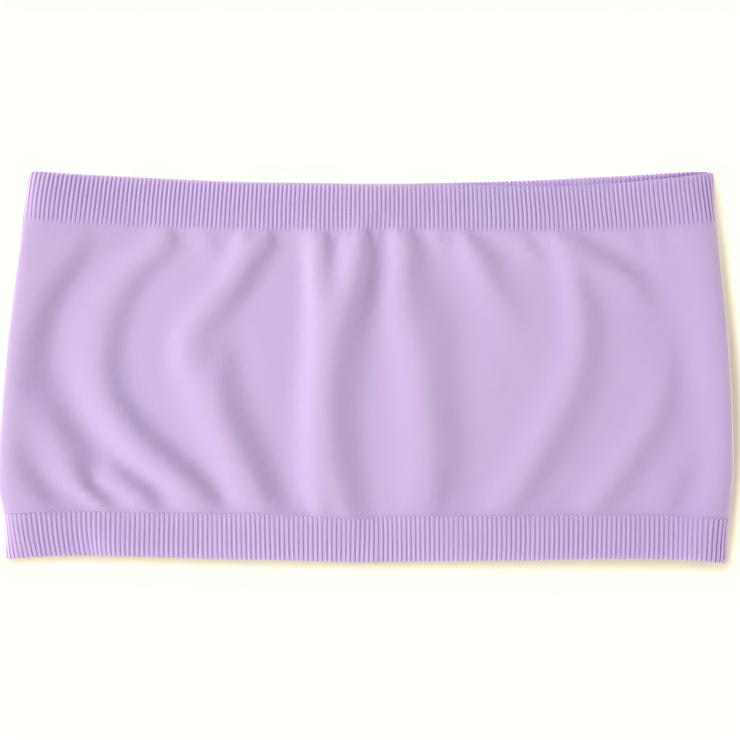 Pastel Stretch Seamless Bandeau Top