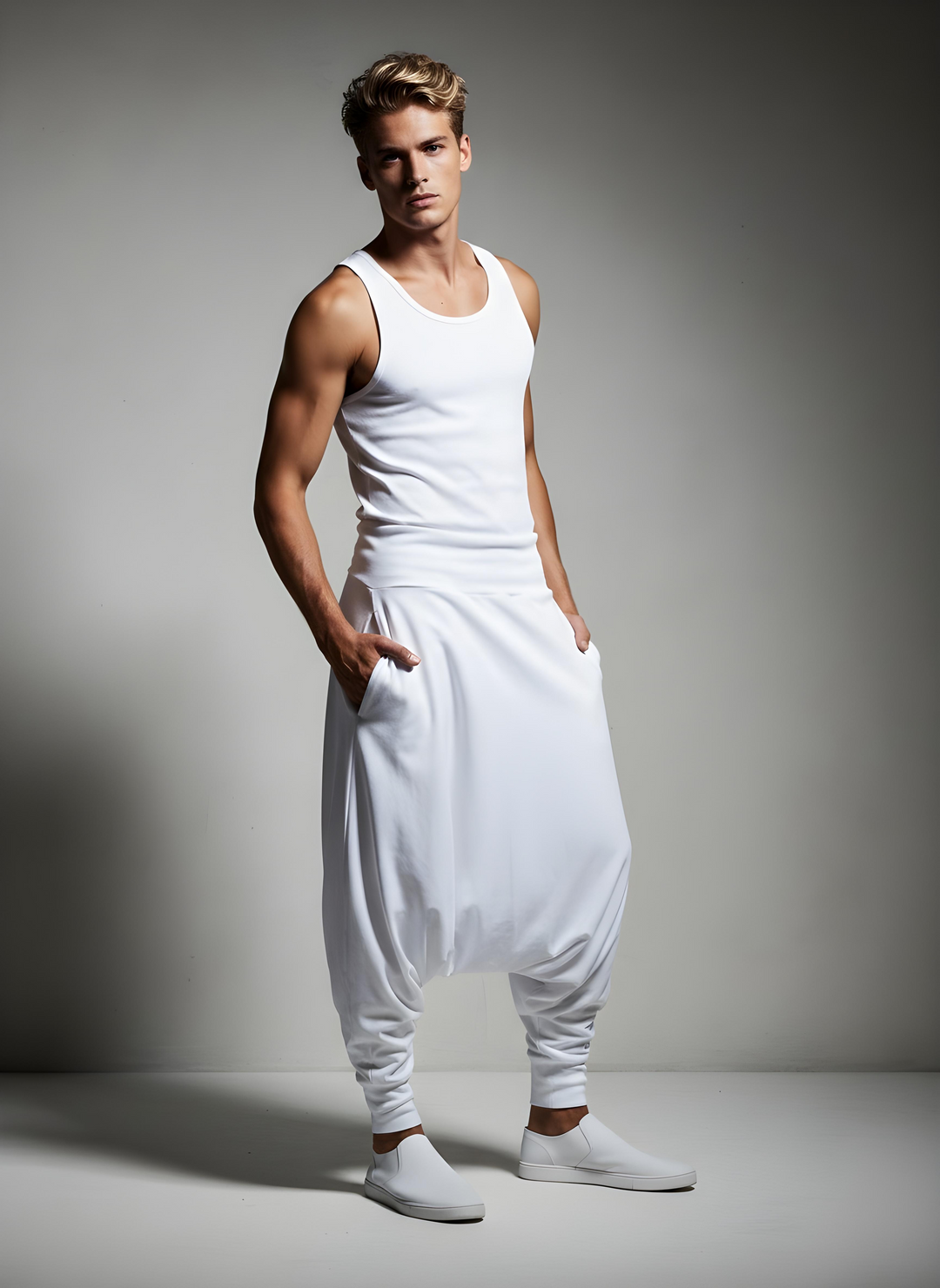 "Super Drop" Cotton Harem Pant - Unisex