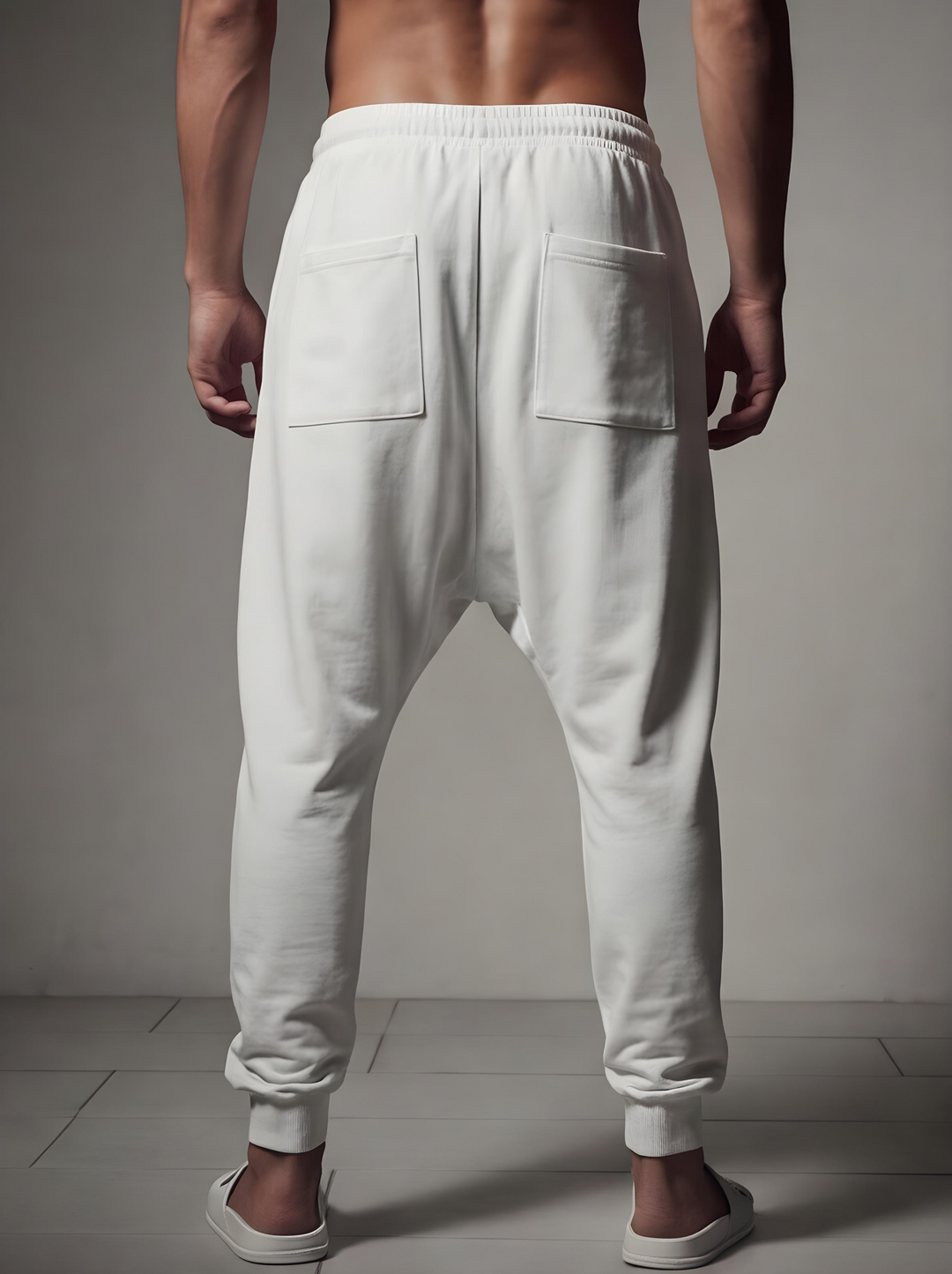 Fine Jersey Cotton Joggers - Mens