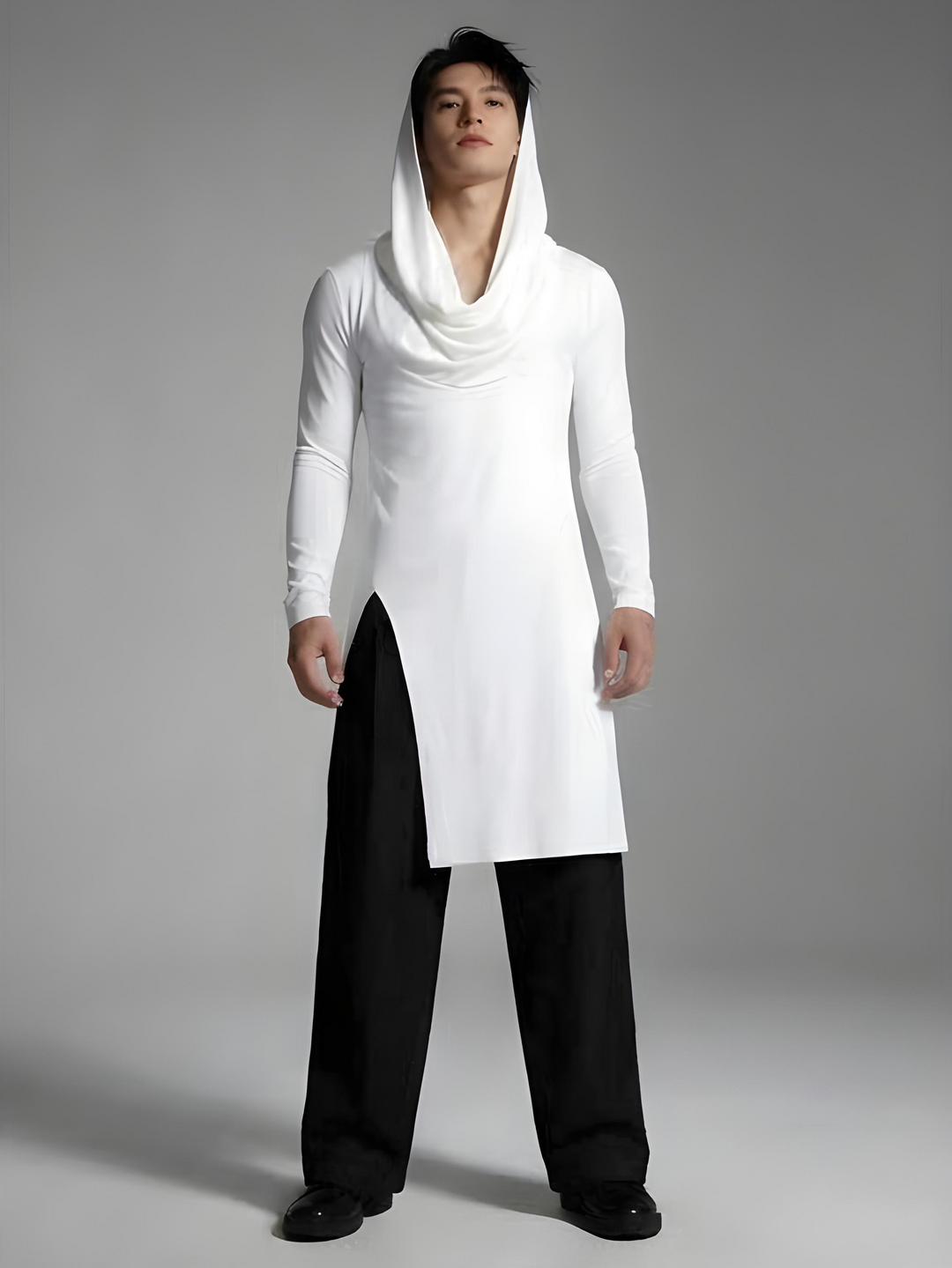 "Grace" Infiniti T Extended White - Gender Fluid