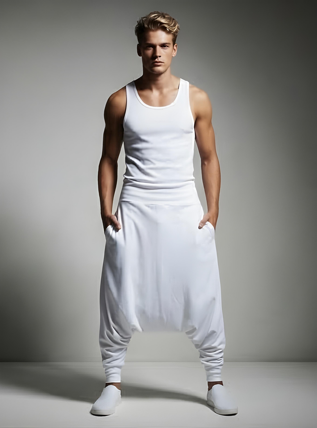 "Super Drop" Cotton Harem Pant - Unisex