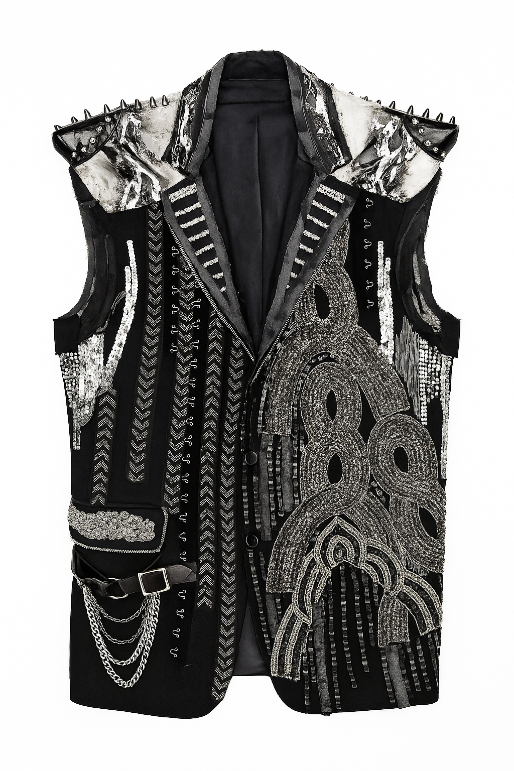 Glynneth B. Raw Edge Vest - Couture