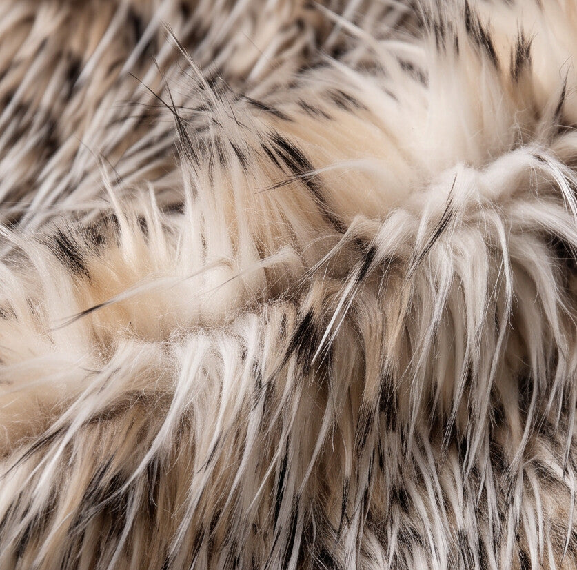 Cropped Shaggy Fur Jacket