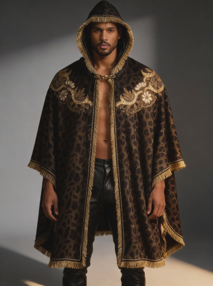 Cosmo & Donato Leopard Cape