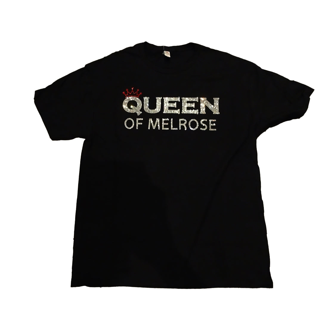 JOE'S RHINESTONE TEE - QUEEN OF MELROSE