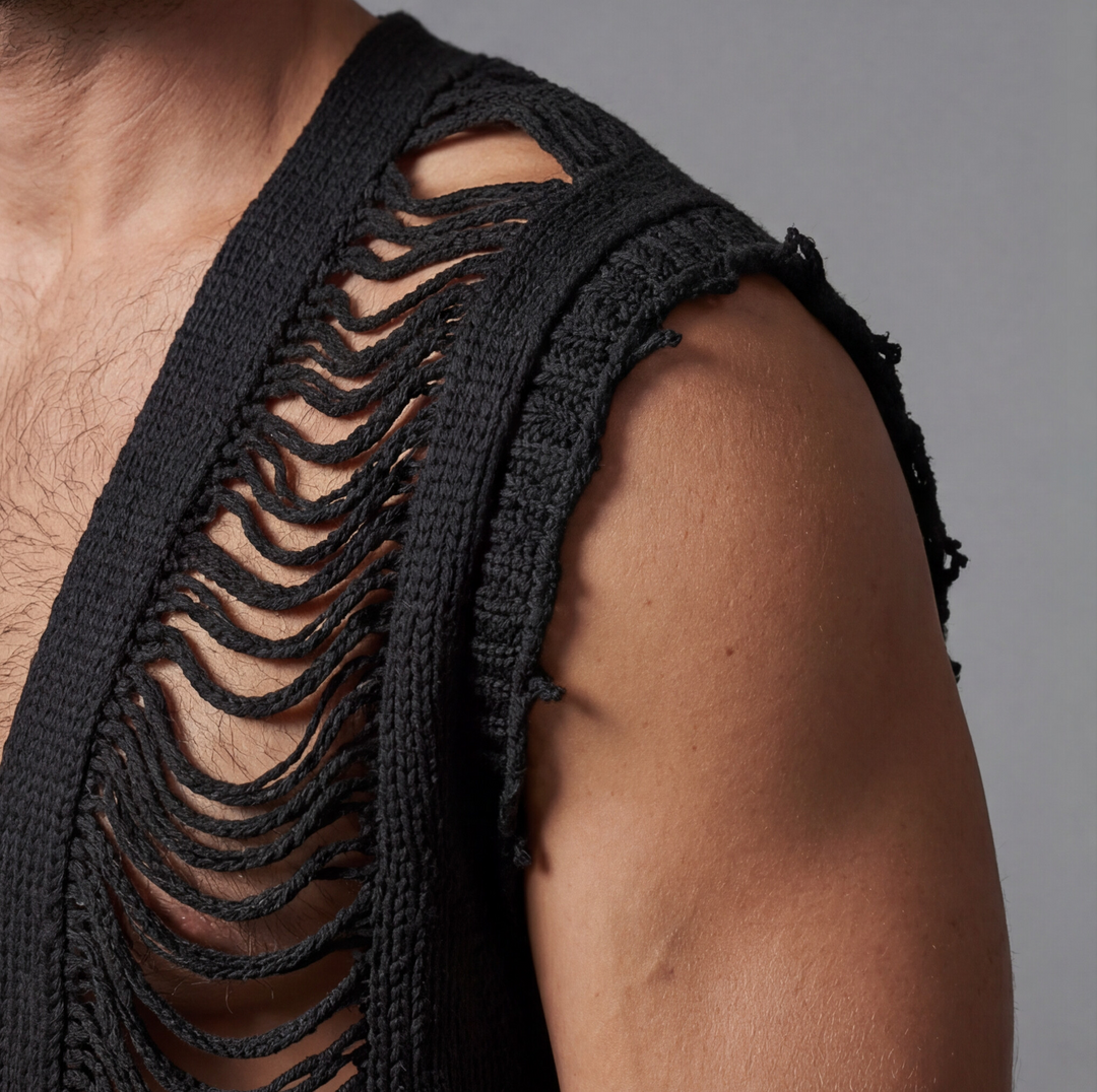 Playa Shred Sleeveless Sweater Unisex