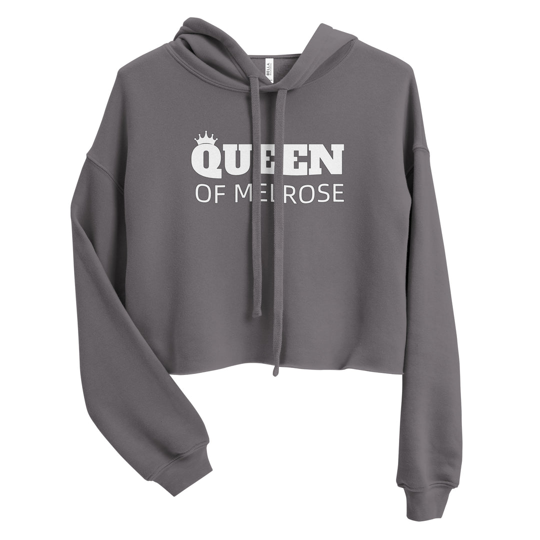 "Original Logo" Crop Hoodie - Queen of Melrose