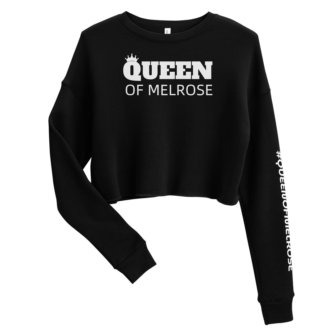 "Classic Logo" Crop Sweatshirt - Queen of Melrose