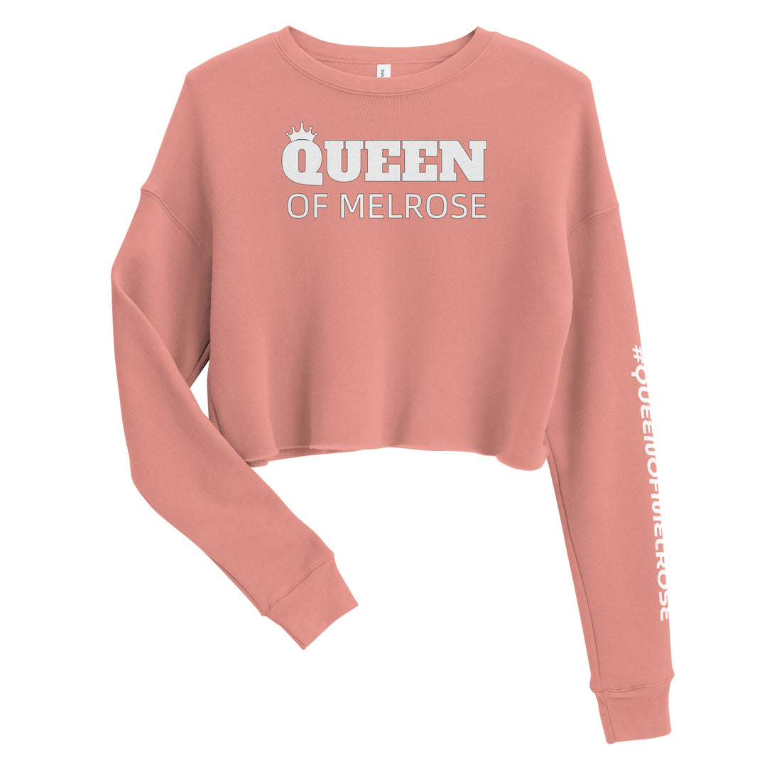 "Classic Logo" Crop Sweatshirt - Queen of Melrose