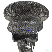 COUTURE COMMANDER CAP - CRYSTAL SILVER