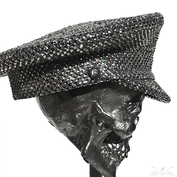 COUTURE COMMANDER CAP - CRYSTAL SILVER