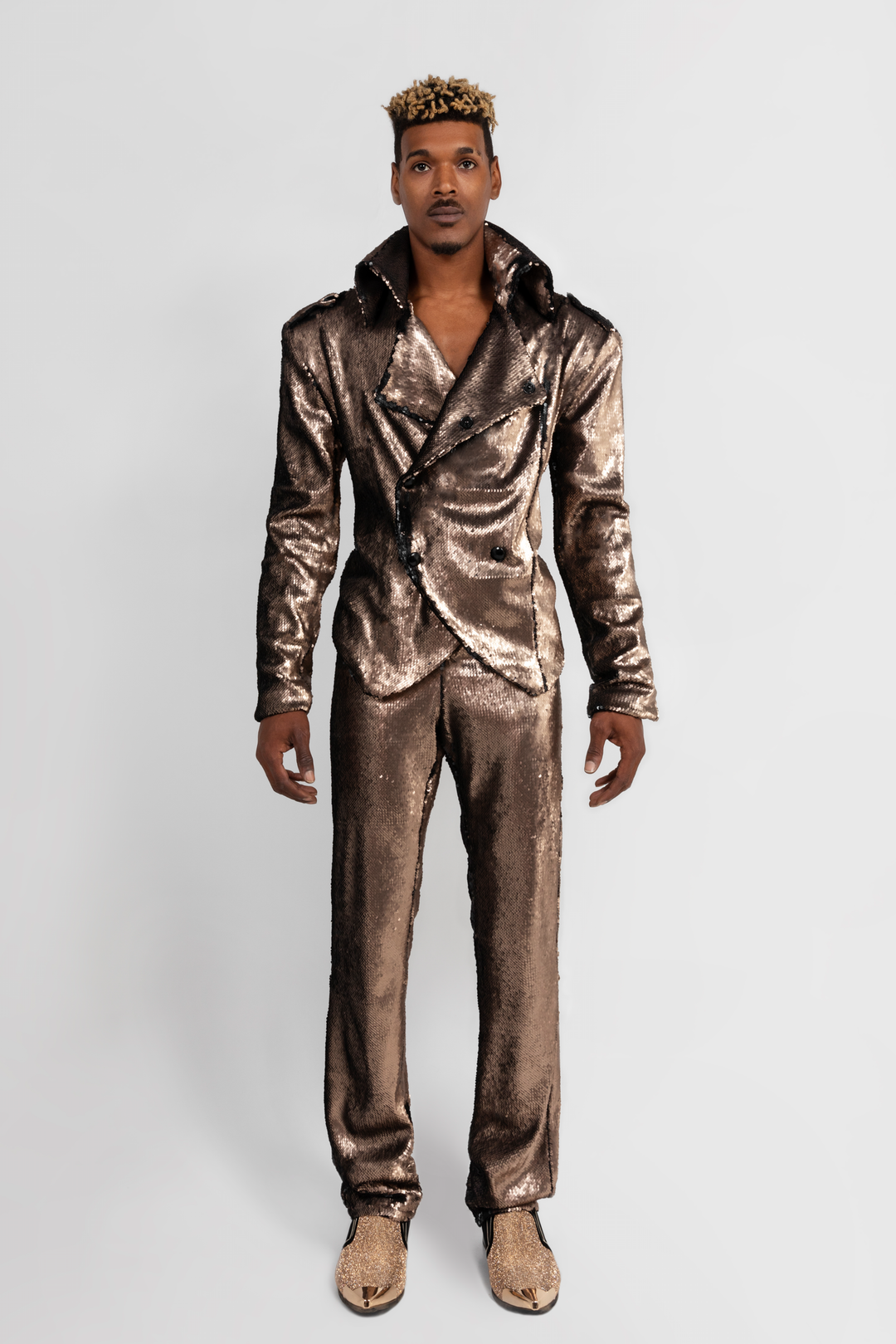 STRAIGHT LEG "ROCK N' ROLL" SUIT - MENS OCCASION