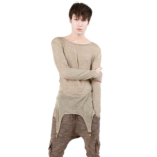 SUSPENDER CLASP SWEATER MENS - cosmos-glamsquad
