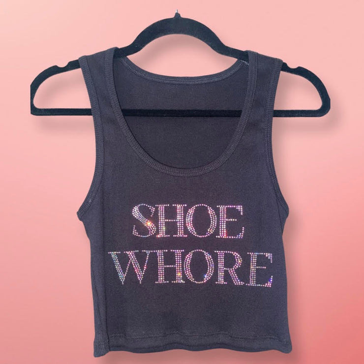 Shoe Whore Crop Tank - Shoe Whore