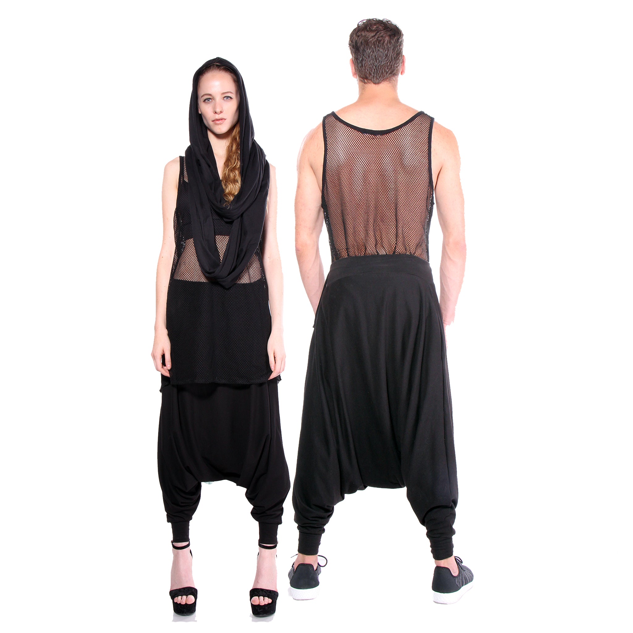 CD "SUPER DROP" KNIT PANT BLACK - UNISEX - cosmos-glamsquad