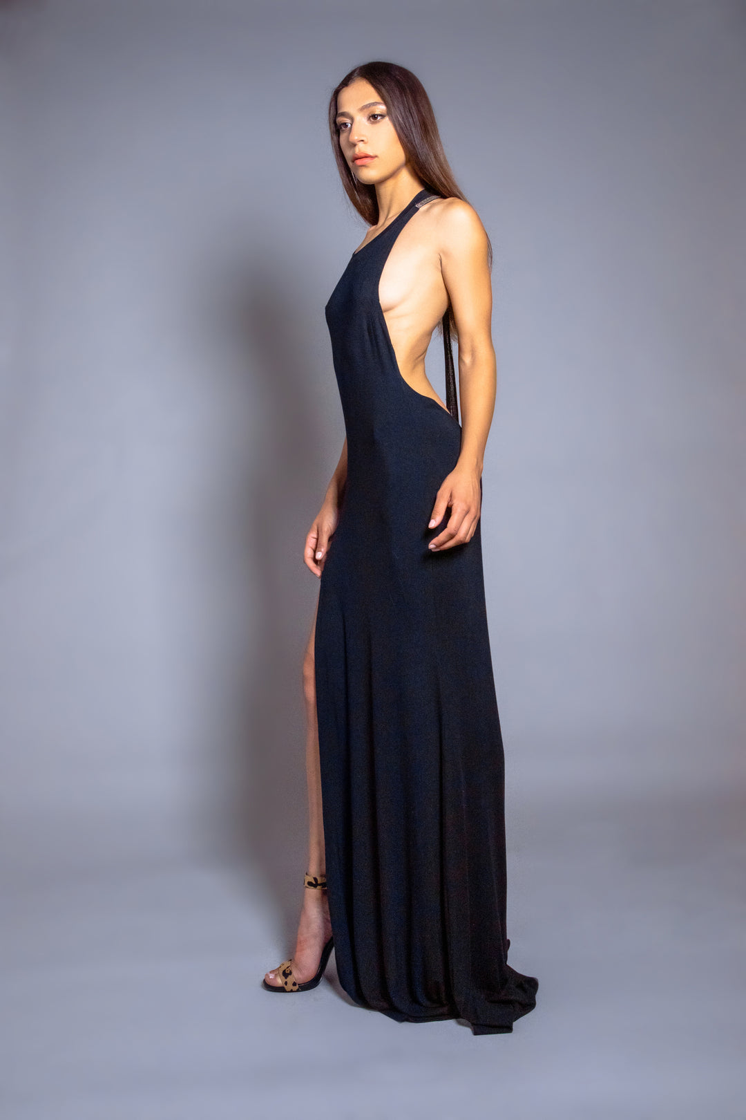 Fantasy Backless Maxi Dress by Cosmo & Donato Fantasy Backless Maxi Dress by Cosmo & Donato
